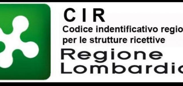 CIR, Codice Identificativo Regione Lombardia